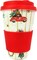 TINYMILLS Christmas Tree Red Vintage Truck Holiday 14oz Travel Mug - Eco-Friendly Reusable Plant Fiber Travel Mug